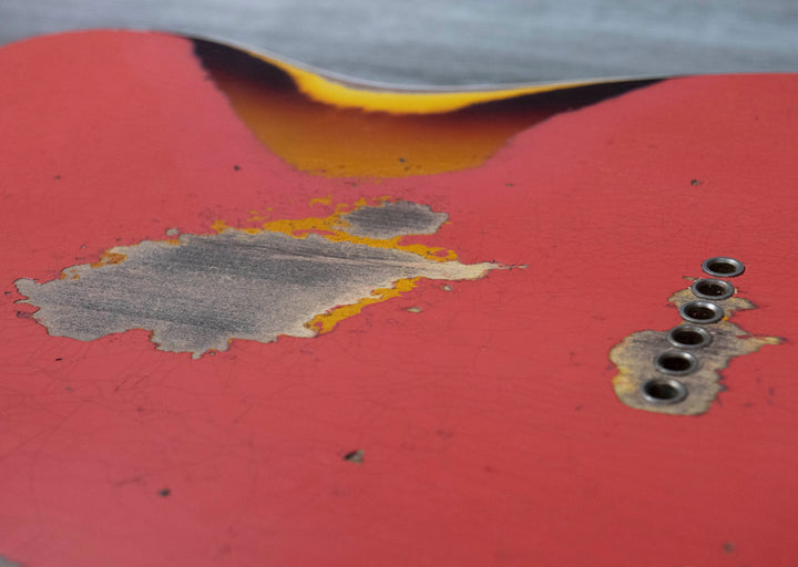 Fender Custom Shop Limited Edition '60s Telecaster Heavy Relic, Aged Tahitian Coral Over 3-Colour Sunburst