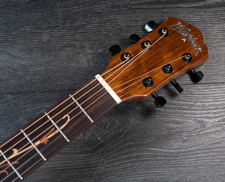 Washburn Bella Tono Vite S9V Electro Cutaway, Gloss Charcoal Burst