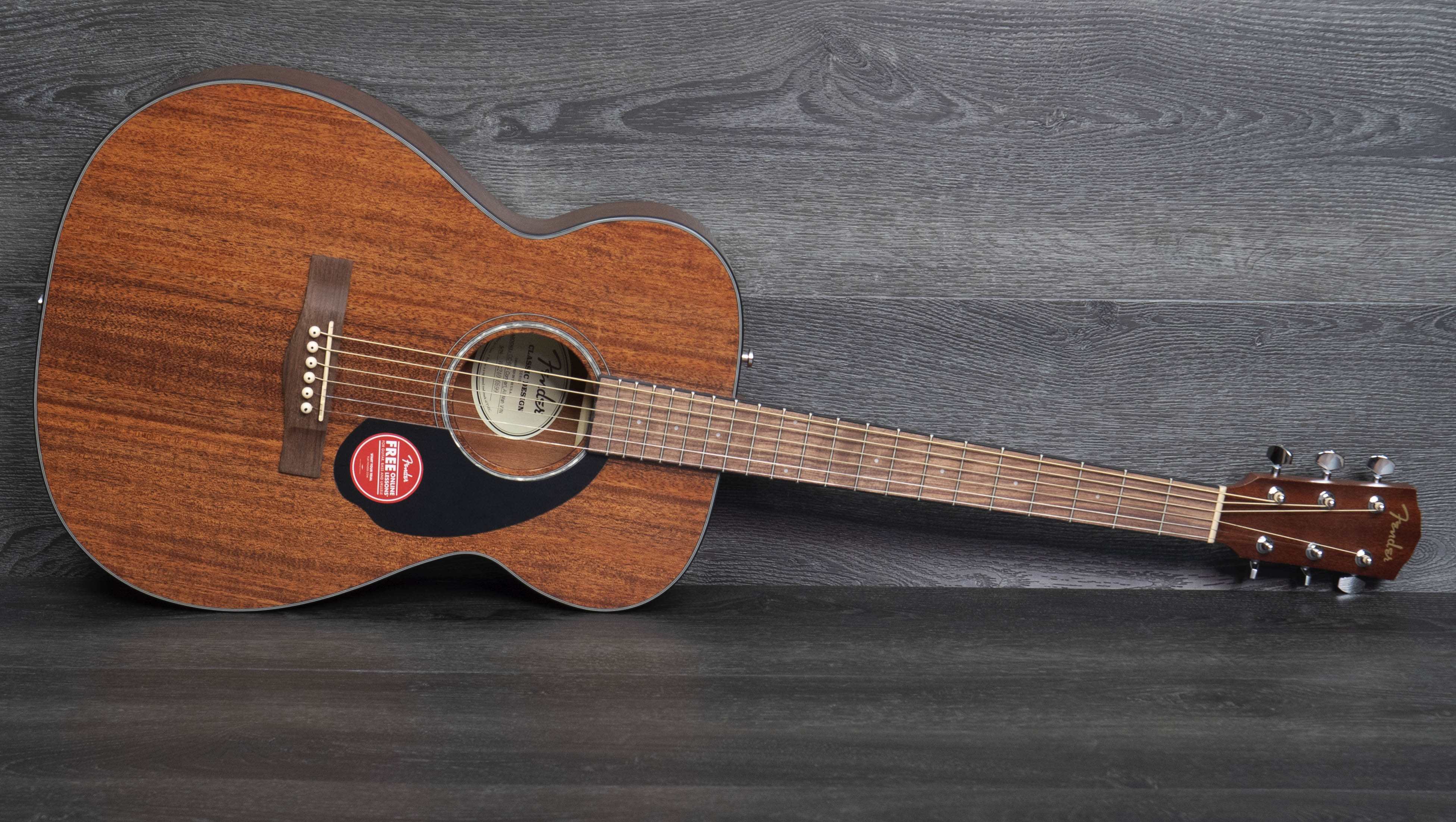 Fender CC-60S Concert All Mahogany, Walnut Fingerboard, Natural