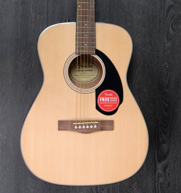 Fender CC-60S Concert, Walnut Fingerboard, Natural