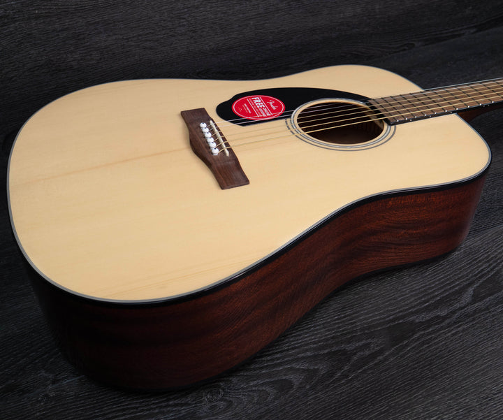Fender CD-60S pour gaucher, touche en noyer, naturel