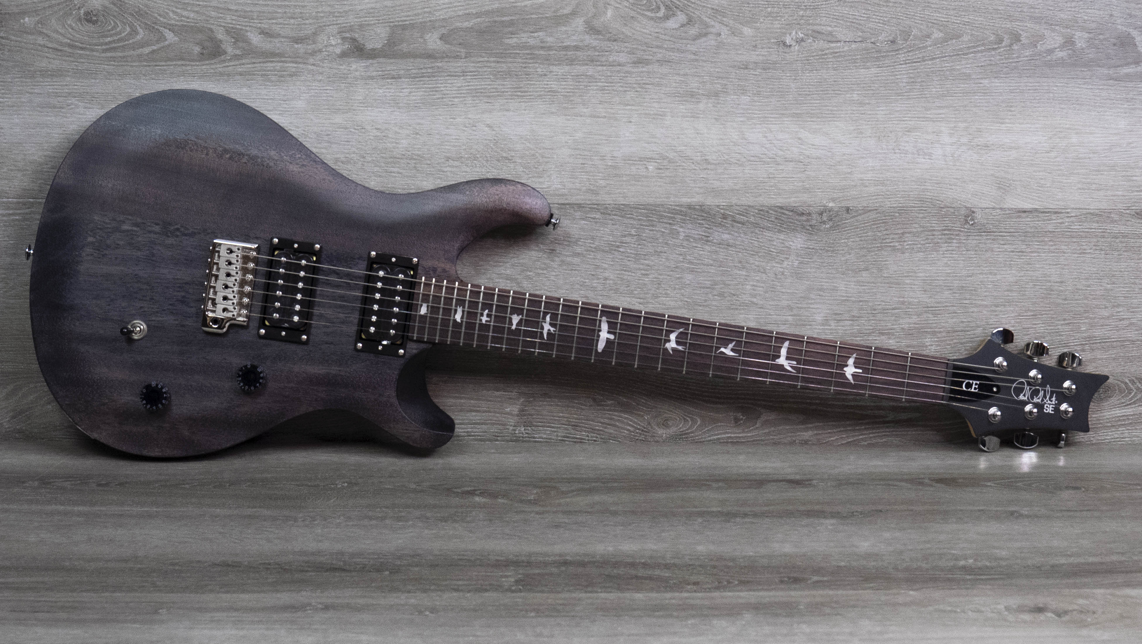 PRS SE CE 24 Standard Satin Charcoal – Chicago Music Exchange