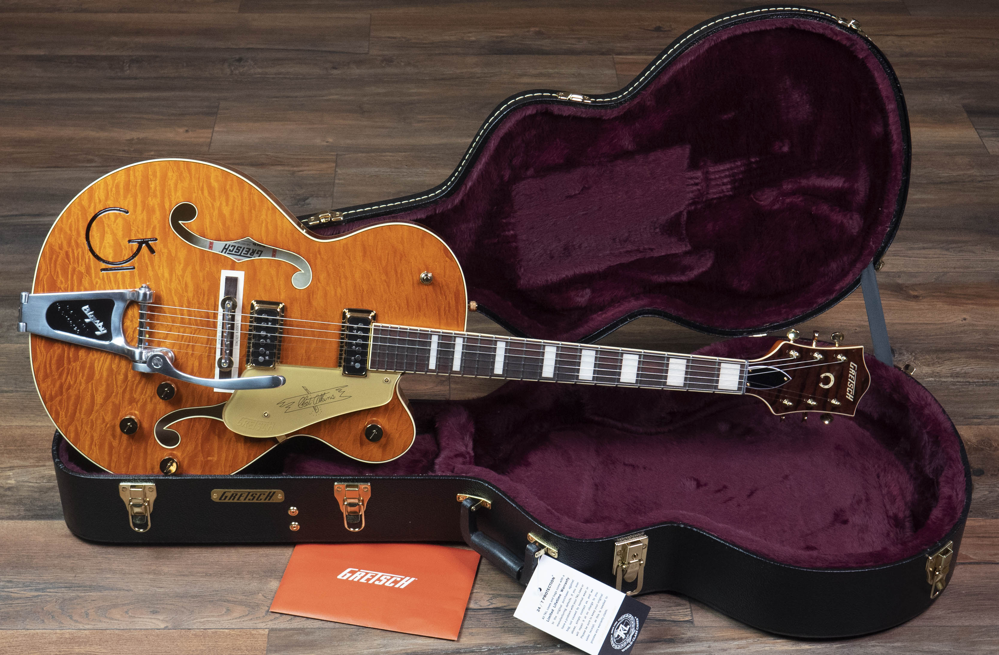 Gretsch G6120TGQM-56 Limited Edition Quilt Classic Chet Atkins