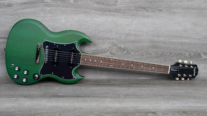 Epiphone SG Classic Worn, Inverness Green