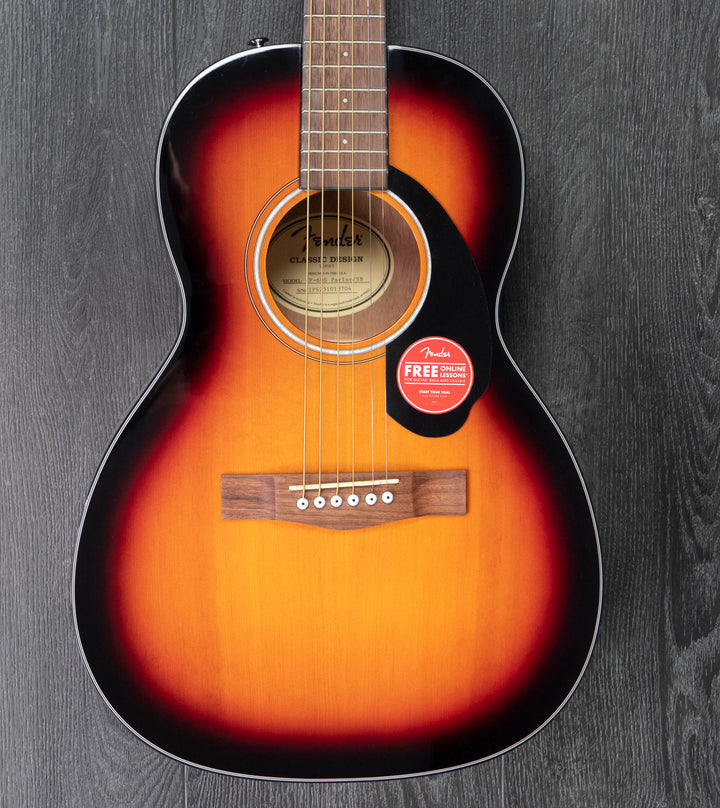 Fender CP-60S Parlour, Walnut Fingerboard, Sunburst