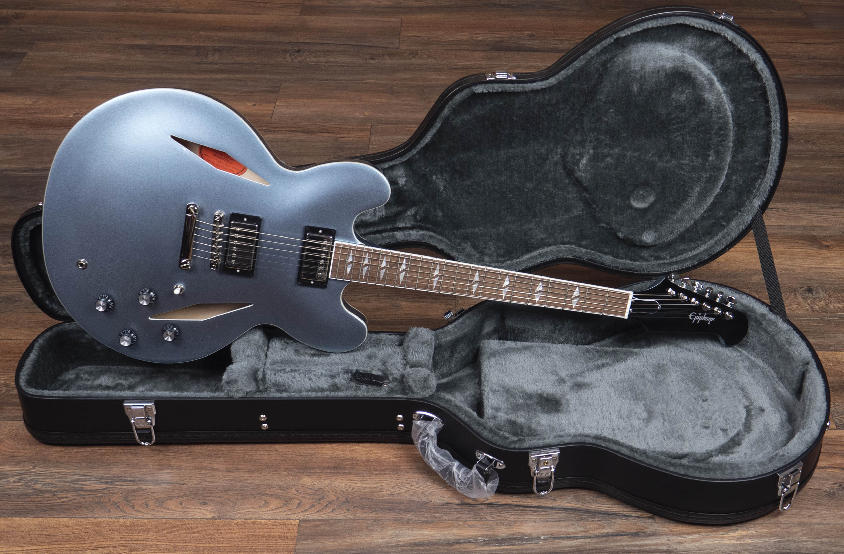 Epiphone Signature Dave Grohl DG-335, Pelham Blue – A Strings