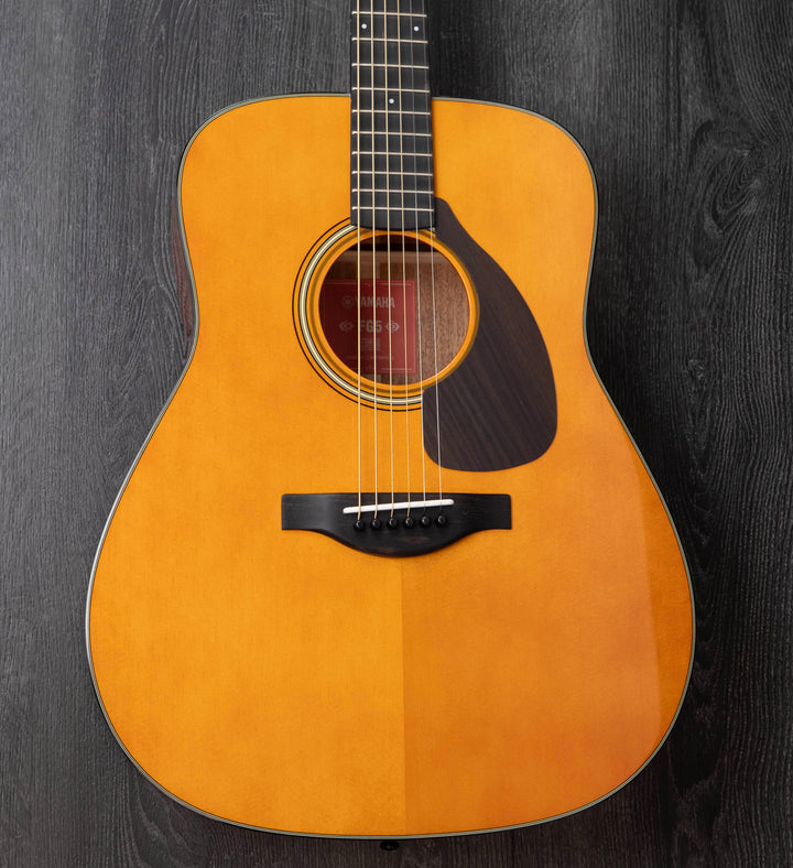 Yamaha FG5G Red Label Acoustic Guitar, Vintage Natural