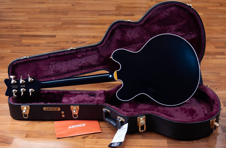 Gretsch Falcon Center Block LTD with String-Thru Bigsby and Gold Hardware, Ebony Fingerboard, Midnight Sapphire