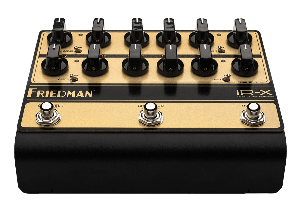 Friedman IR-X Dual Tube Preamp & DI – A Strings Friedman IR-X Dual Tube Preamp & DI – A Strings