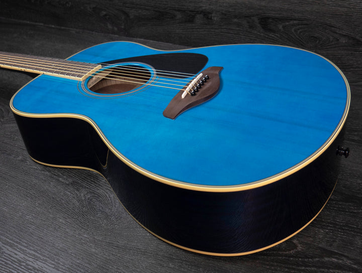 Yamaha FS820 Mk II Acoustic Guitar, Turquoise