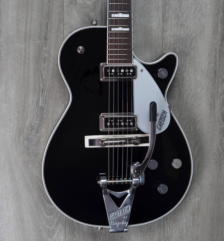 Gretsch G6128T-GH George Harrison Signature Duo Jet avec Bigsby, touche en palissandre, noir