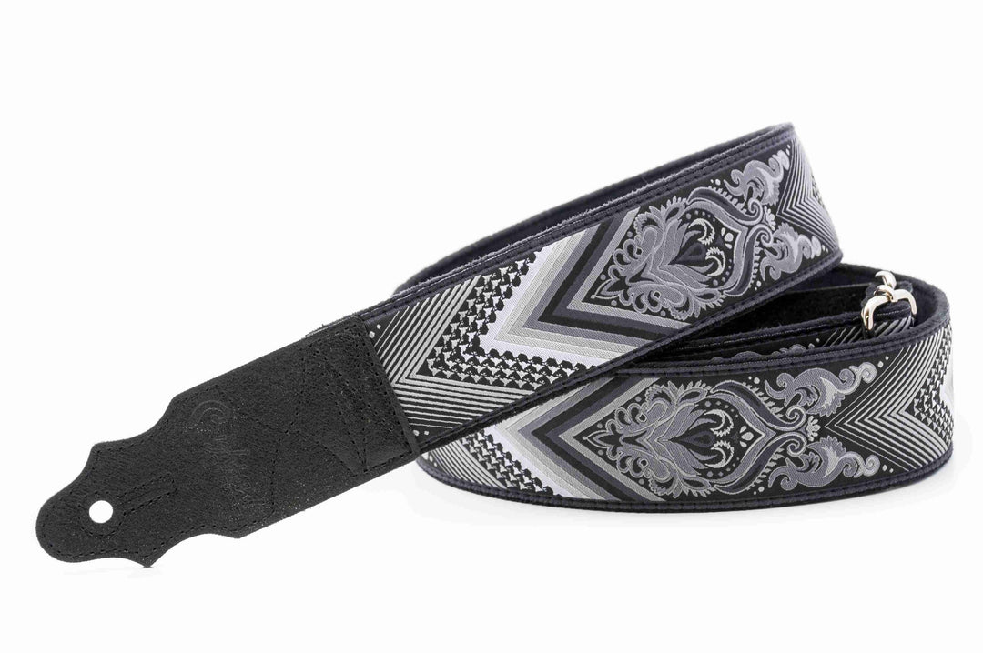 RightOn! Guitar Strap, Standard Plus Arrow Black