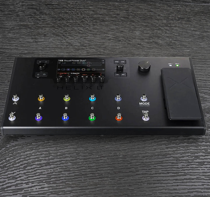 Sistema de procesamiento de guitarra Line 6 Helix LT
