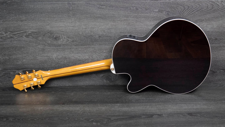 Epiphone J-200 EC Studio Parlour Electro-Acoustic, Vintage Natural