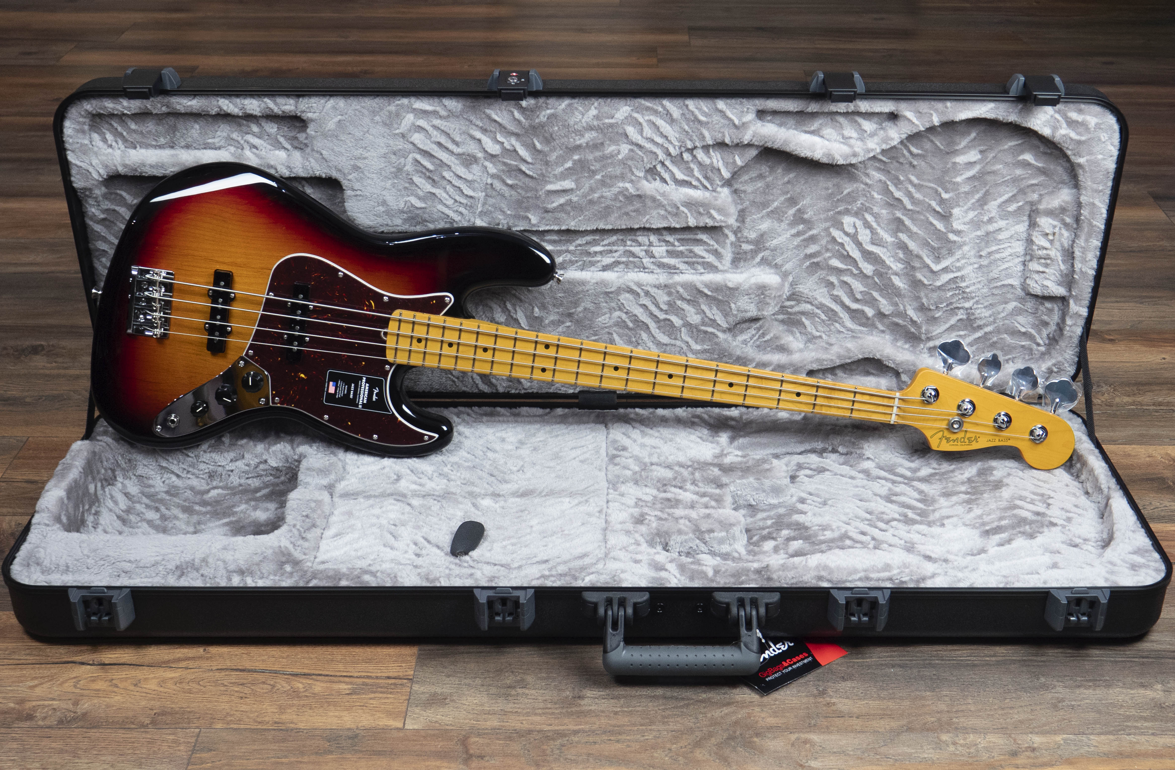 Fender American Professional II Jazz Bass, diapasón de arce