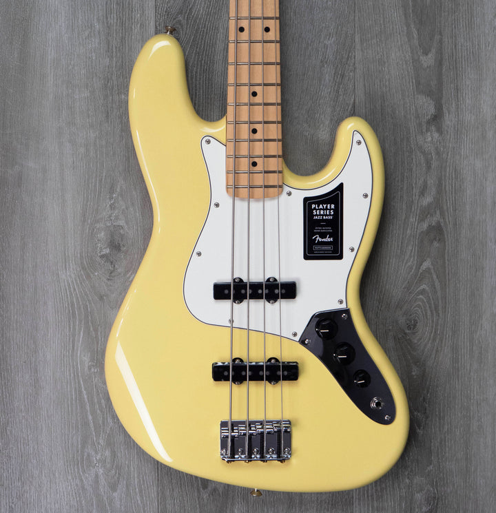 Fender Player Jazz Bass, Maple Fingerboard, Buttercream