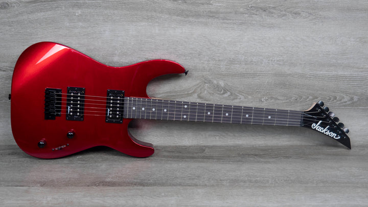 Jackson JS Series Dinky JS11, touche Amaranth, rouge métallisé