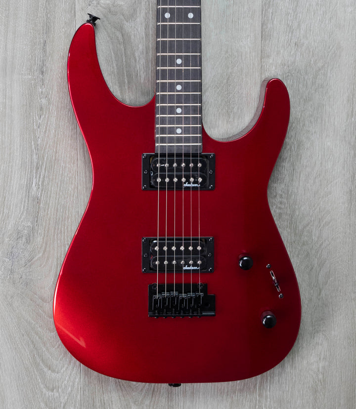 Jackson JS Series Dinky JS11, touche Amaranth, rouge métallisé