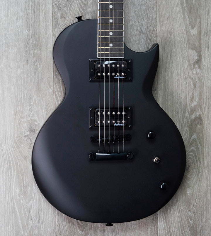 Jackson JS Series Monarkh SC JS22, touche en amarante, noir satiné