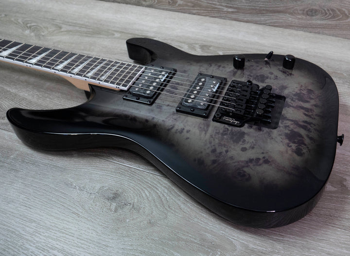 Jackson JS Series Dinky JS32 DKAP, Amaranth Fingerboard, Transparent Black