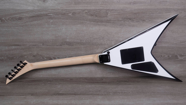 Jackson JS Series King V JS32, touche en amarante, blanche avec biseaux noirs