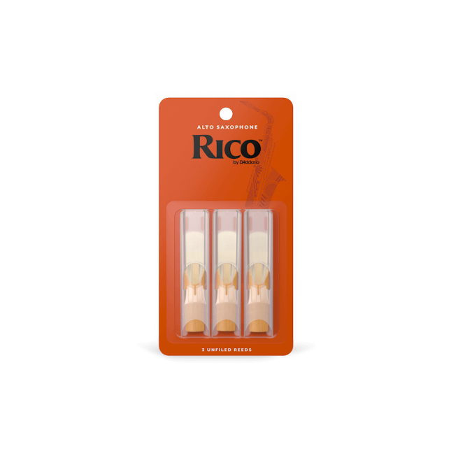 Rico by D'Addario Soprano Saxophone Reeds, 2, 3-Pack