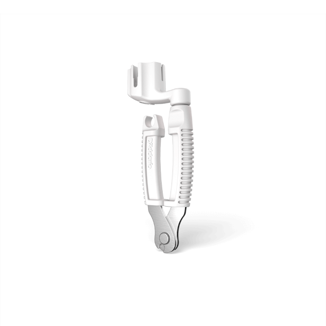 D'Addario Pro-Winder String Winder and Cutter, White