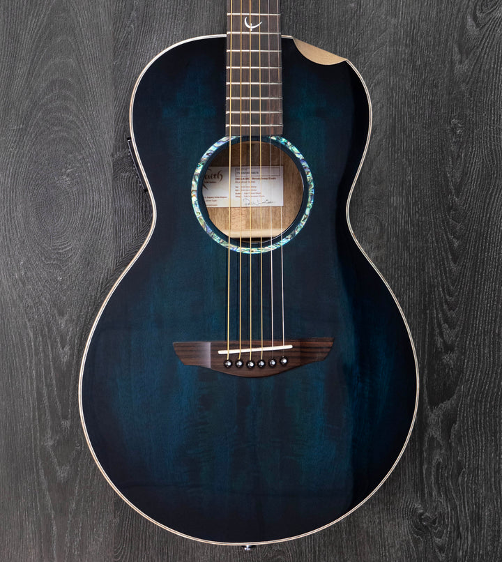 Faith Blue Moon Mercury Scoop Electro-Acoustic, All Solid Java Mango