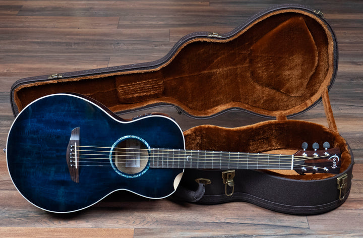 Faith Blue Moon Mercury Scoop Electro-Acoustic, All Solid Java Mango