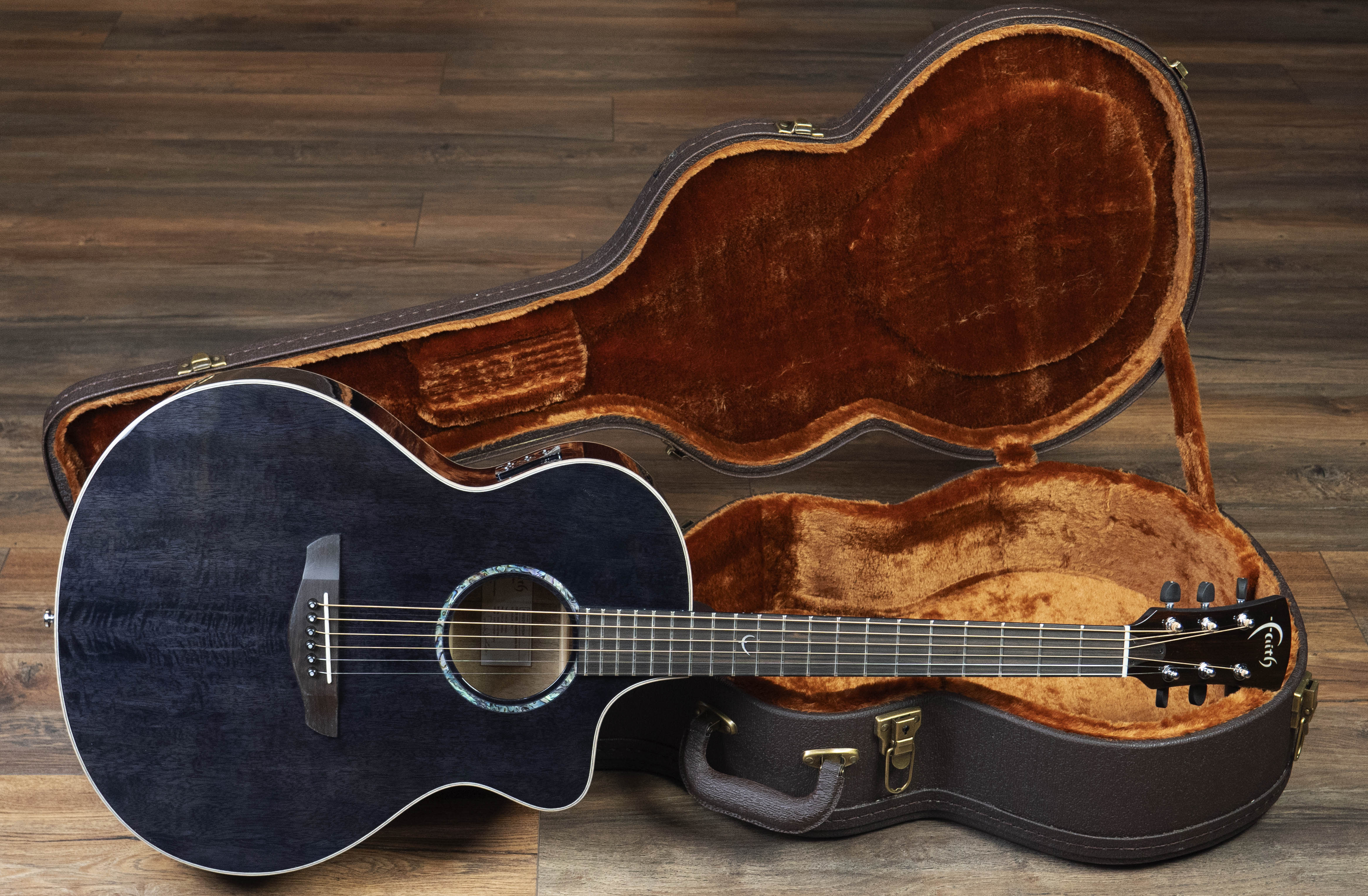 ギター Faith FX Neptune Moondust Grey Faith FX Neptune CE Moondust Grey – Old Hat Guitars