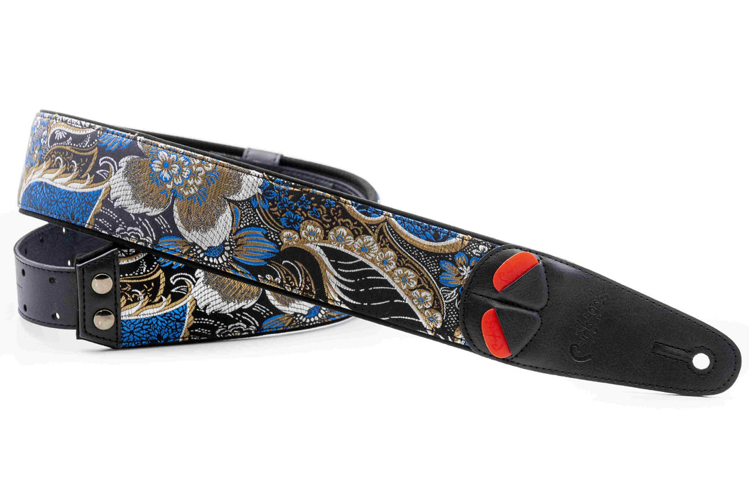 RightOn! Guitar Strap, HOKKAIDO Black