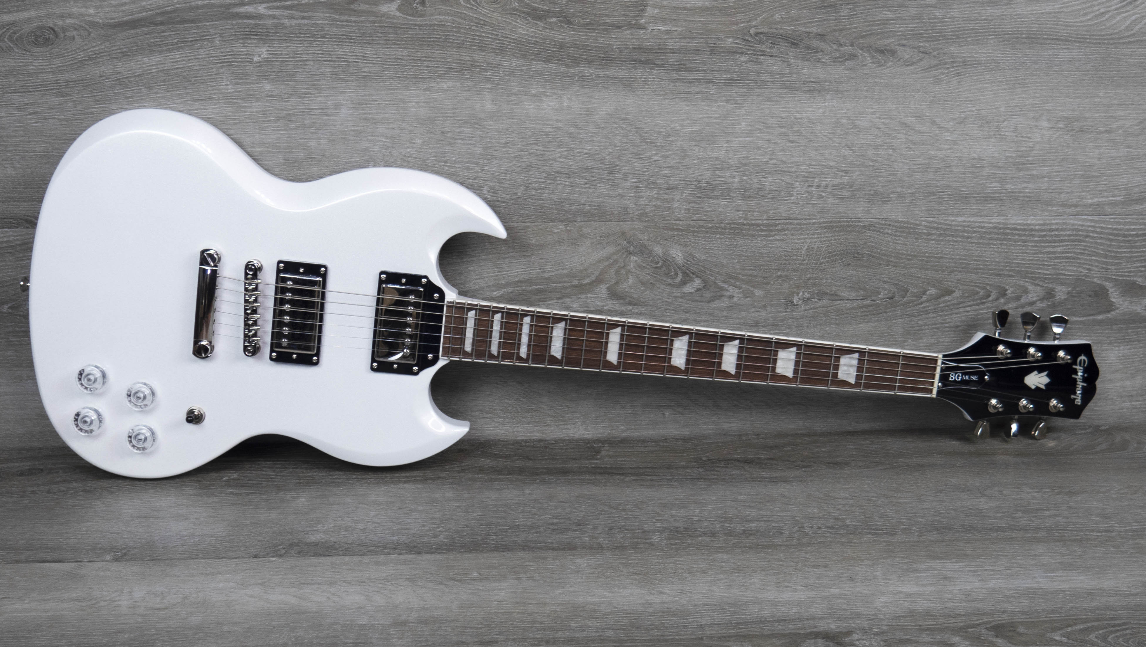 Epiphone sg on sale muse white