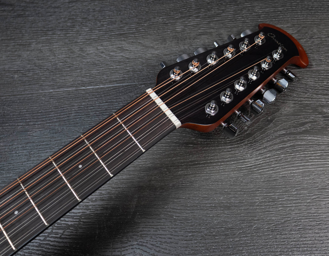 Guitare électrique Ovation CE4412-5 Celebrity Elite 12 cordes, noire