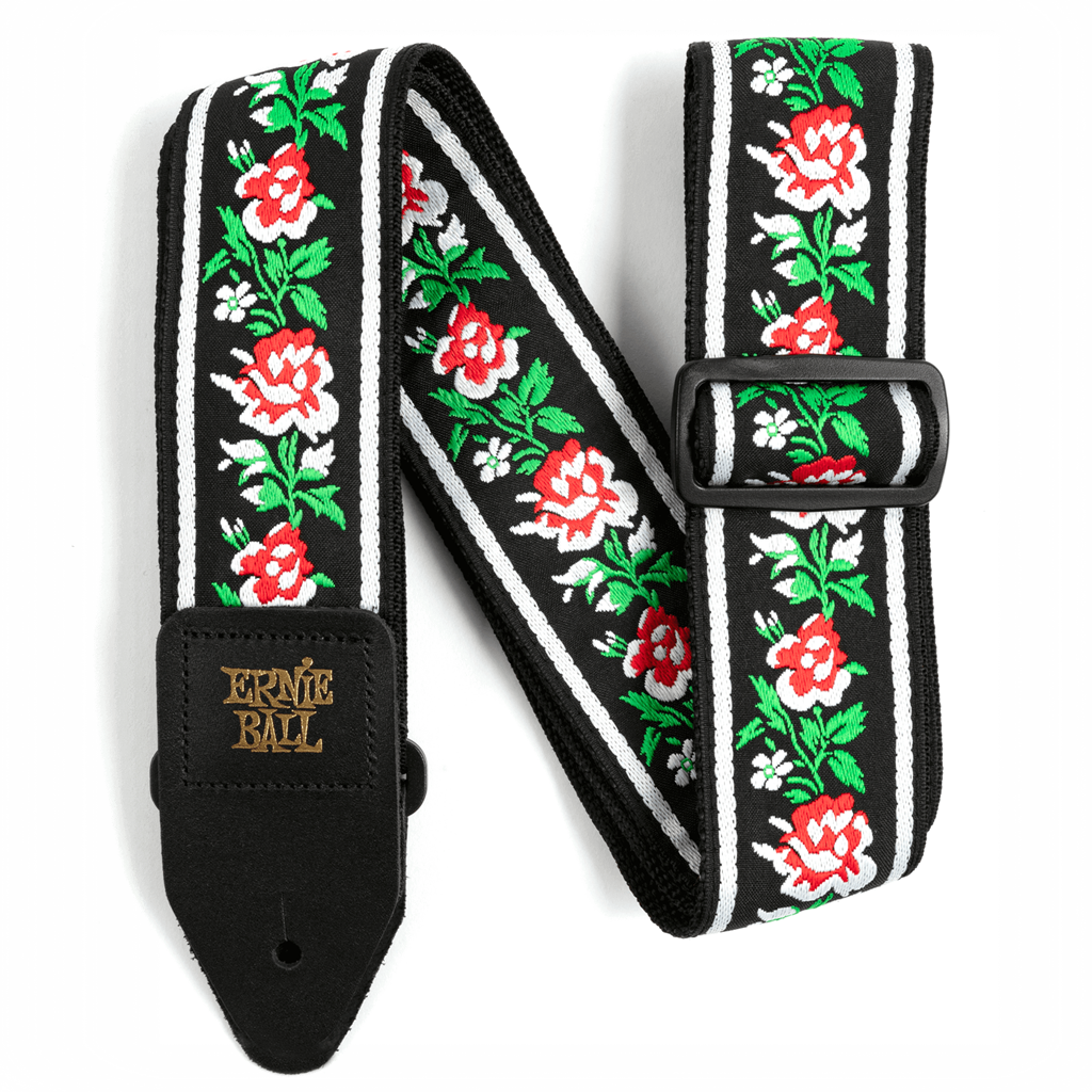 Ernie Ball Jacquard Guitar Strap - Winter Rose