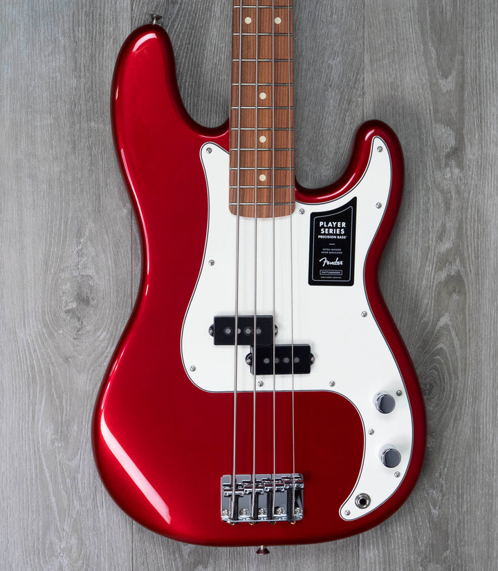 Fender Player Precision Bass, Pau Ferro Fingerboard, Candy Apple Red