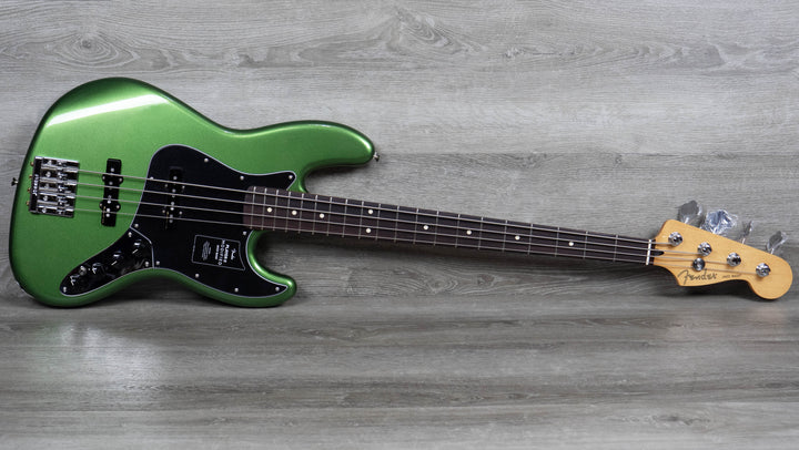 Fender Player II Modified Active Jazz Bass, Rosewood Fingerboard, Harvest Green Metallic