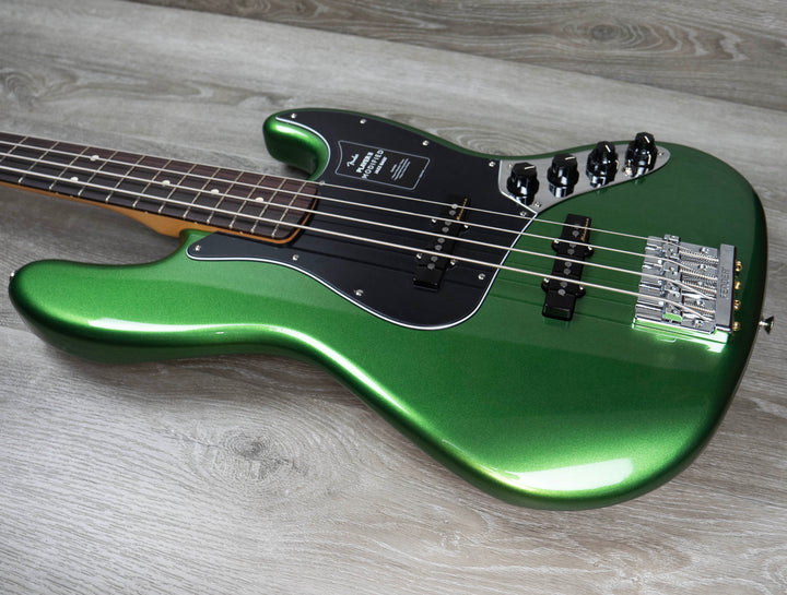 Fender Player II Modified Active Jazz Bass, Rosewood Fingerboard, Harvest Green Metallic