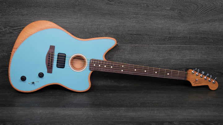 Fender Acoustasonic Player Jazzmaster, Ice Blue