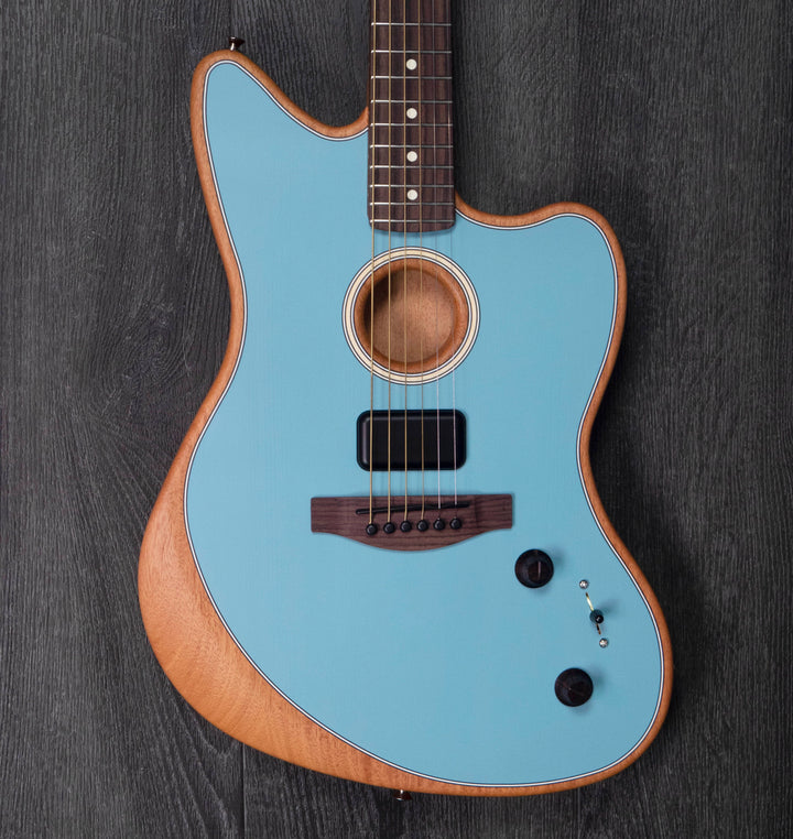 Fender Acoustasonic Player Jazzmaster, Ice Blue