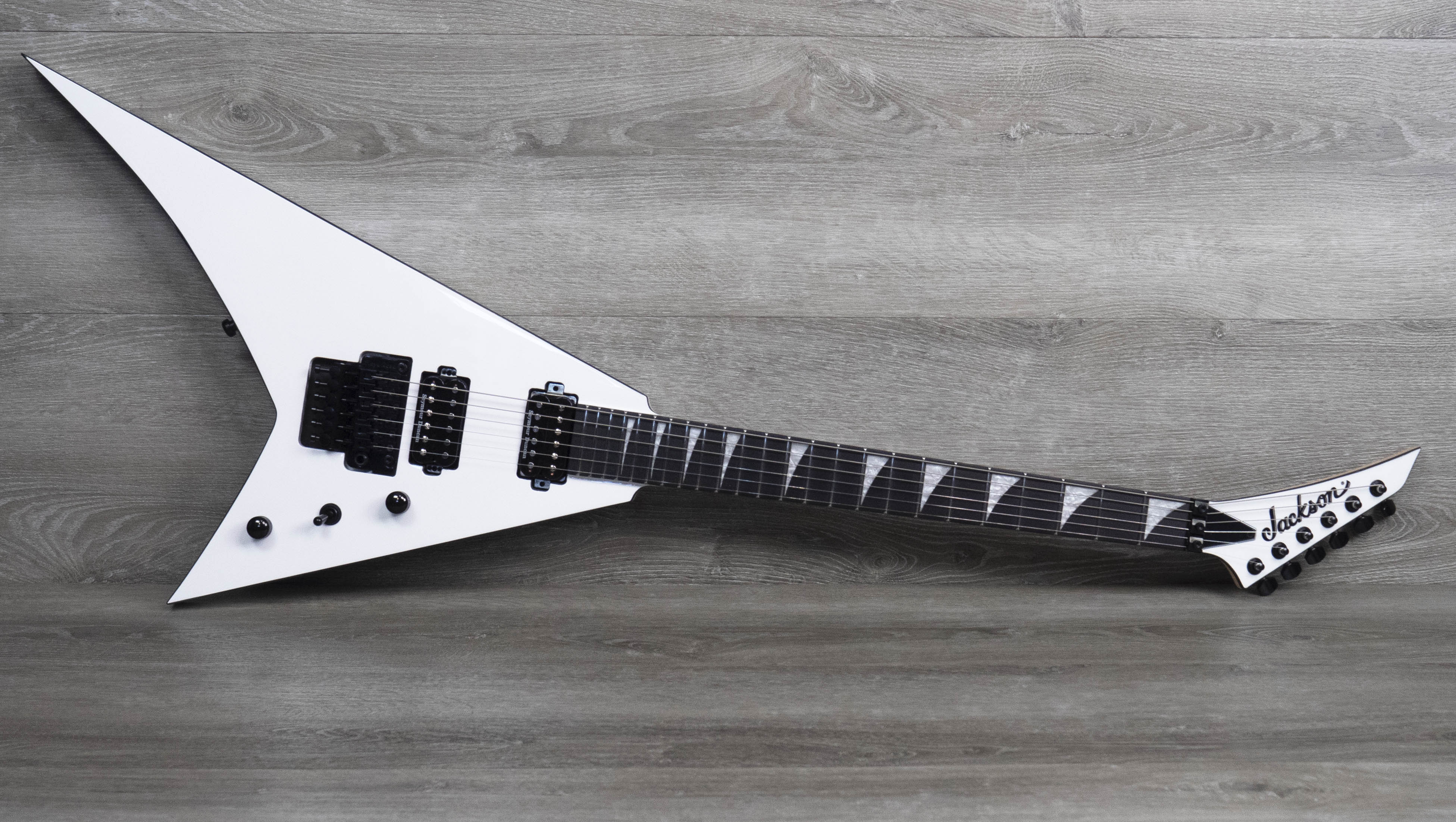 Jackson Pro Plus Series Rhoads RR24, Ebony Fingerboard, Snow White – A  Strings