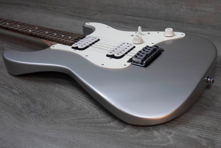Charvel Prashant Aswani Signature Pro-Mod So-Cal PA28, diapasón de palisandro, plata inca