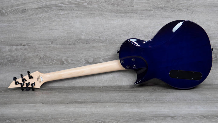 Jackson JS Series Monarkh SC JS22Q, Amaranth Fingerboard, Transparent Purple Burst