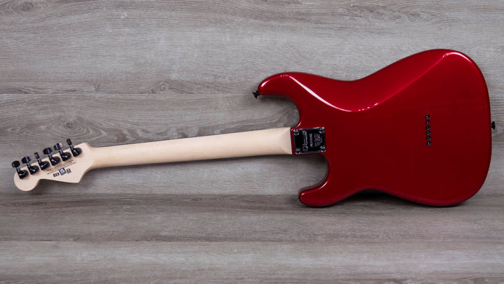 Charvel Pro-Mod So-Cal Style 1 HH HT E, diapasón de ébano, color rojo manzana acaramelada