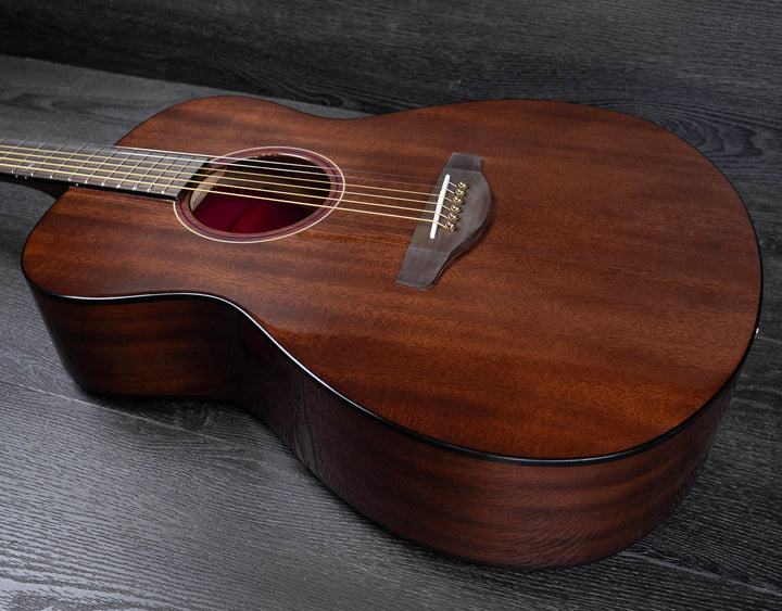 Guitare acoustique Yamaha Storia III MKII, tout en acajou, finition naturelle brillante