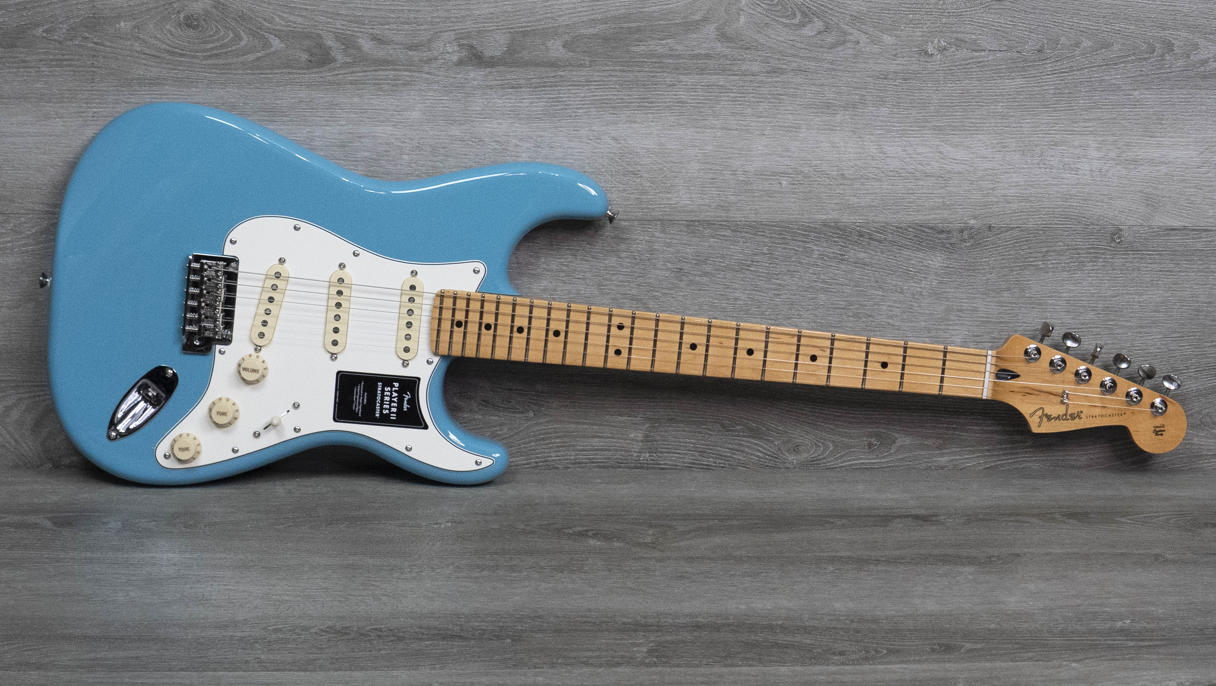 Fender Player II Stratocaster, Maple Fingerboard, Aquatone Blue