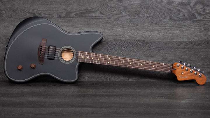 Fender Acoustasonic Standard Jazzmaster, Black