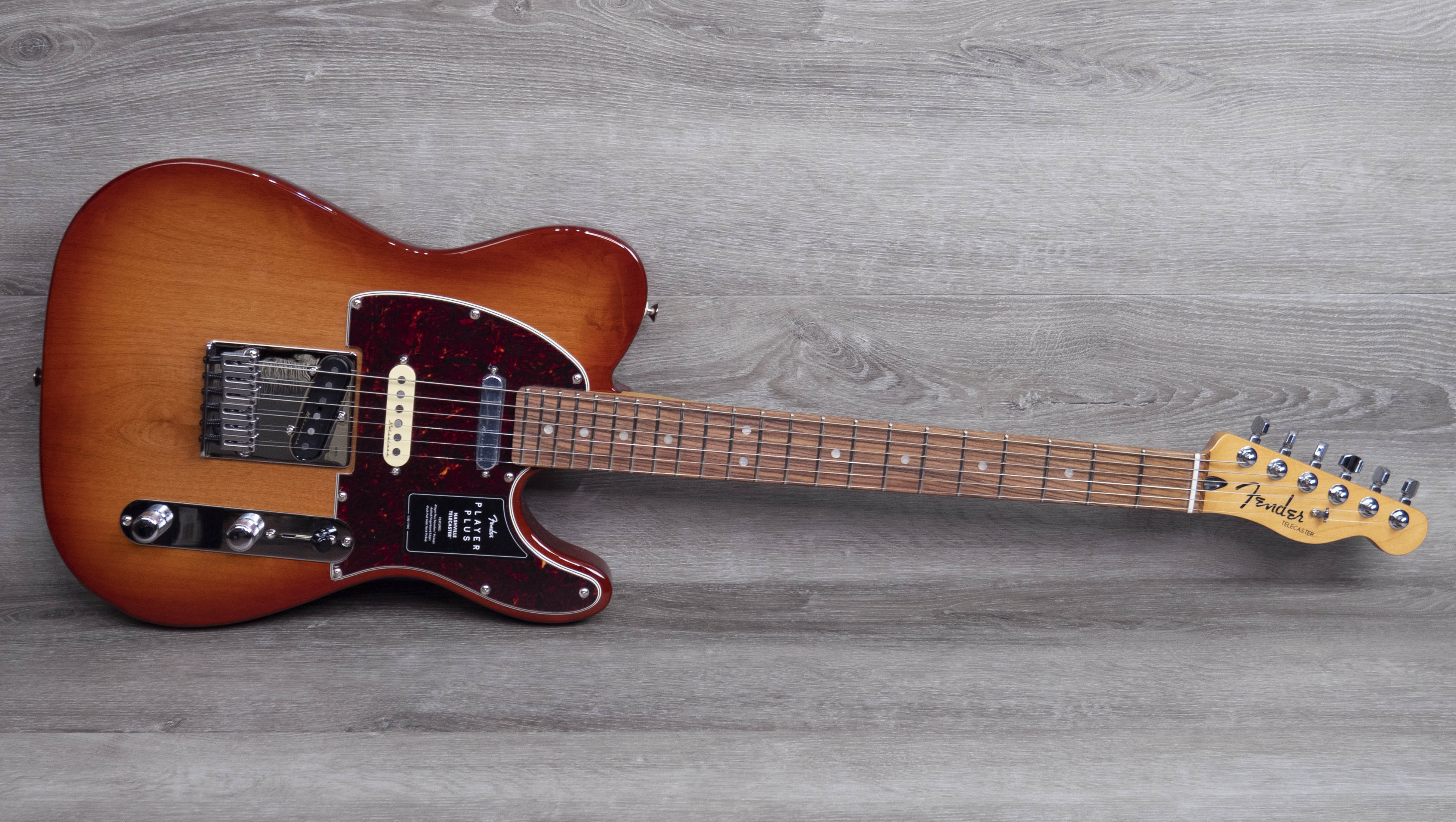 Fender Player Plus Nashville Telecaster, Pau Ferro Fingerboard, Sienna  Sunburst