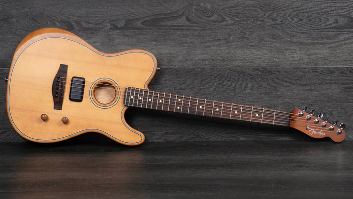Fender Acoustasonic Standard Telecaster, Aged Natural