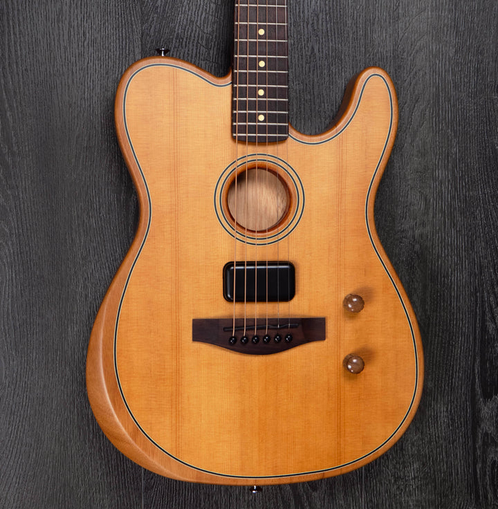 Fender Acoustasonic Standard Telecaster, Aged Natural