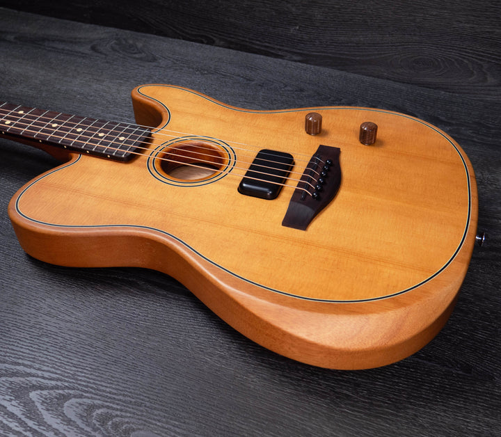 Fender Acoustasonic Standard Telecaster, Aged Natural